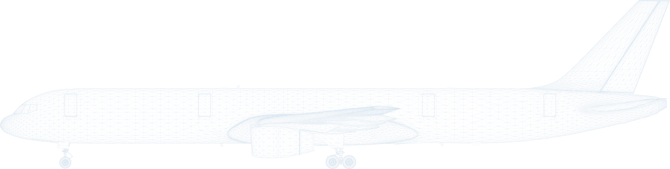 Airplane flying in blue sky